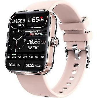 F57l Monitorowanie poziomu glukozy we krwi Smartwatch, Fitness Tracker z ciśnieniem krwi Inteligentny zegarek dla mężczyzn kobiet tw