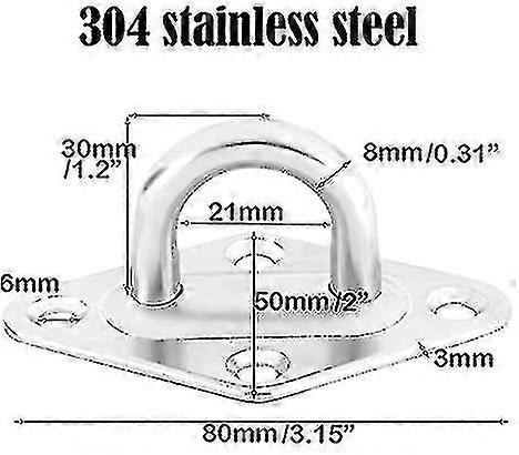 1000 Lb Heavy Duty Hammock Hanging Kit, Durable Hammock Hooks, Multiple Suspension Ceiling Hooks