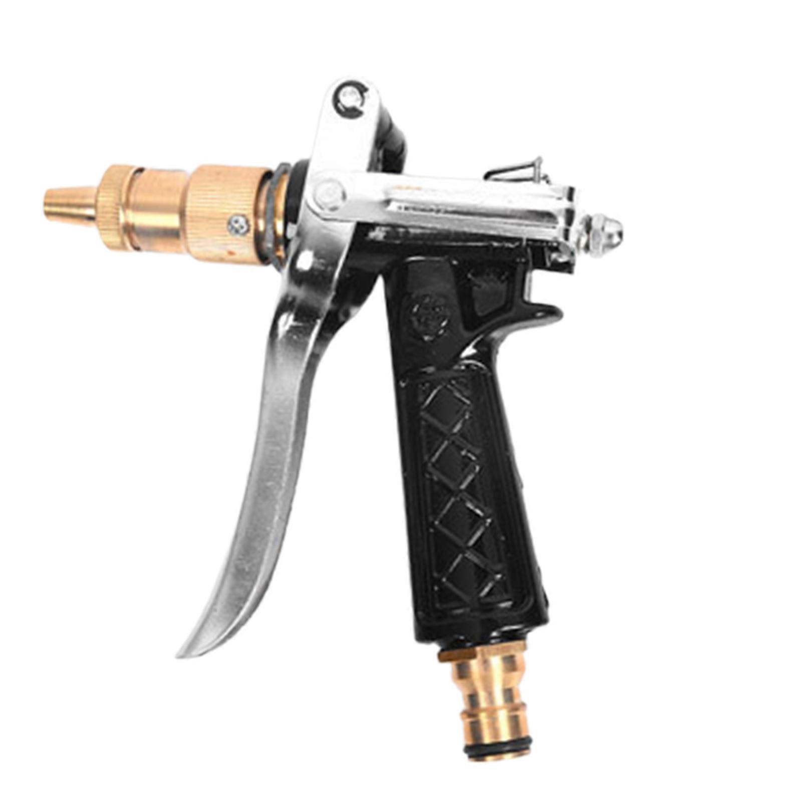 Hose Nozzle Ergonomic Grip Anti-rust Aluminum Alloy Heavy Duty Hose Nozzle for Window Mengxi