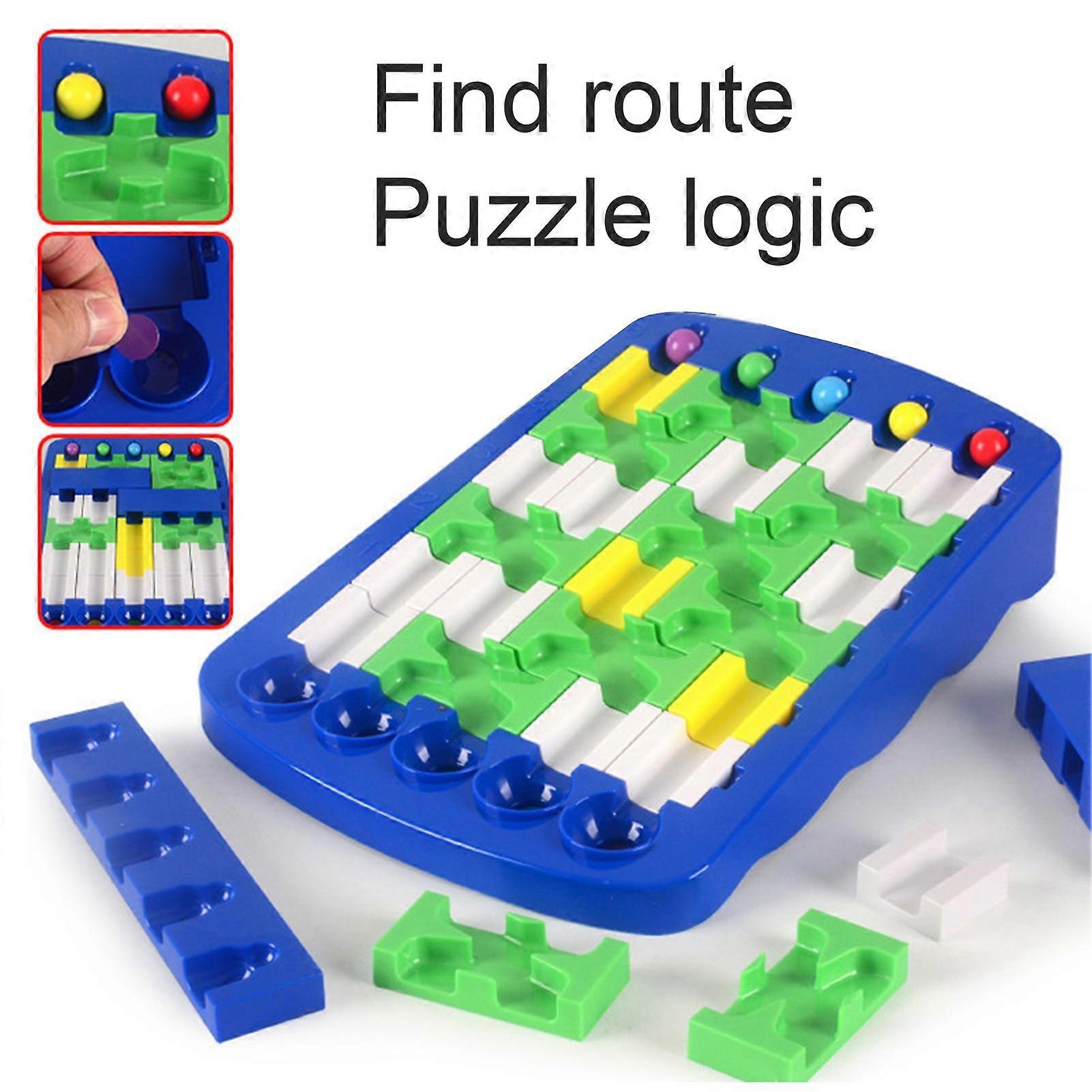 Find Routes Travel Connection Logical Thinking Skill Training Board Game Toy