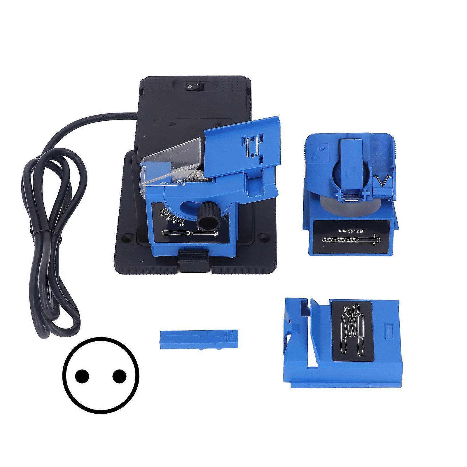 Multifunctional Sharpener 65W High Strength Adjustable Household Electric Cutter Sharpening Machine for Grinding EU Plug 220V