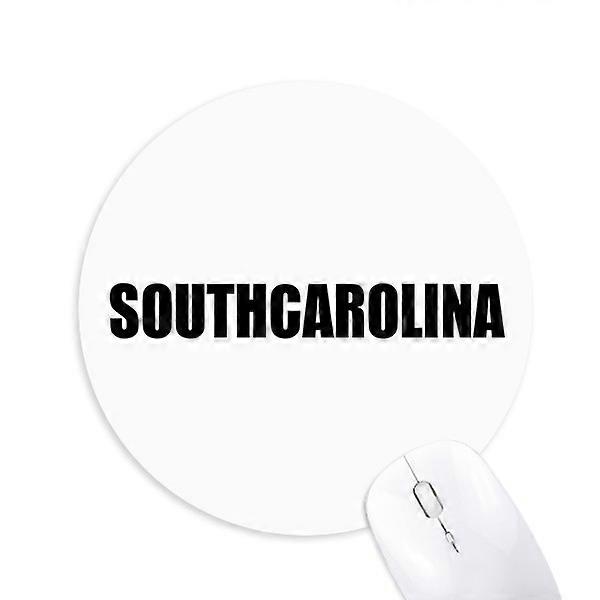 South America Name Round Non-Slip Rubber Mousepad Game Office Mouse Pad