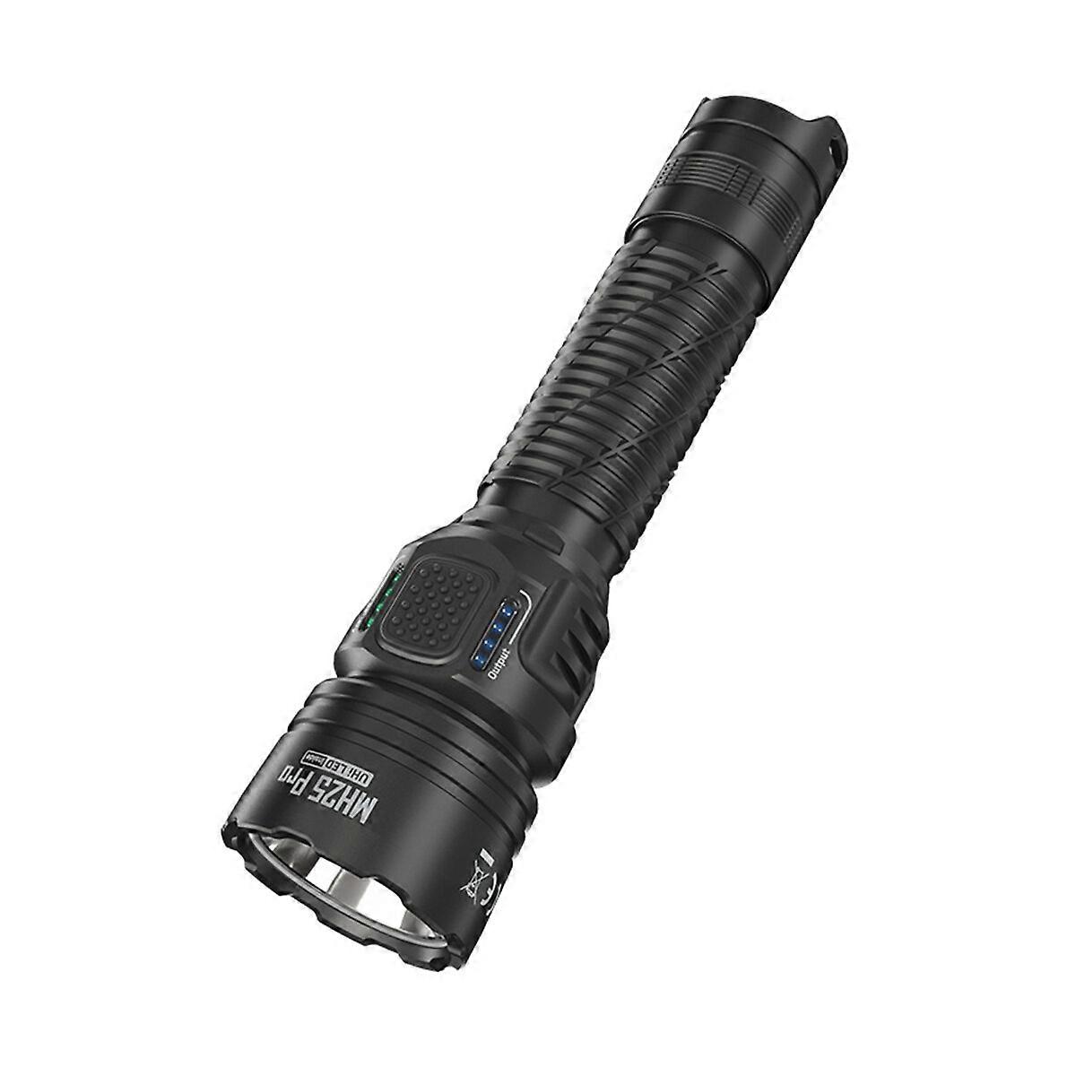 Nitecore Mh25 Pro مصباح يدوي طويل المدى 3300 لومن عالي التجويف 770 ياردة طويل المدى USB-C قابل لإعادة الشحن ملصق ضوء مضغوط