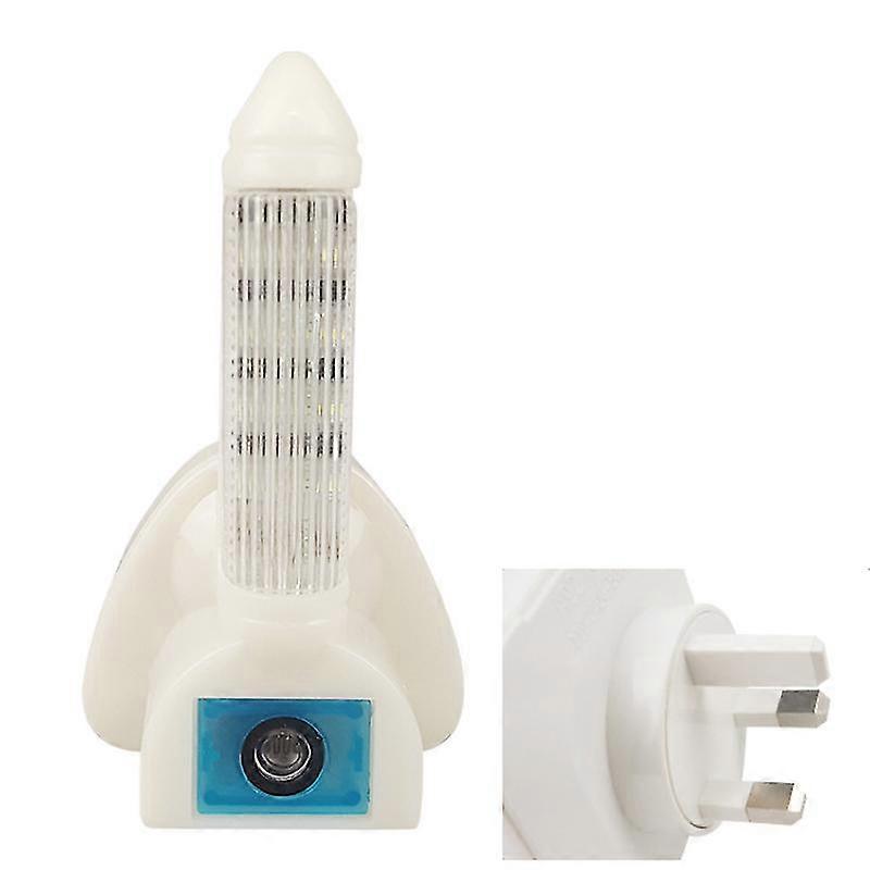 Automatic Led Childrens Night Light Plug In Rocket Energy Saving Dusk 2 Dawn