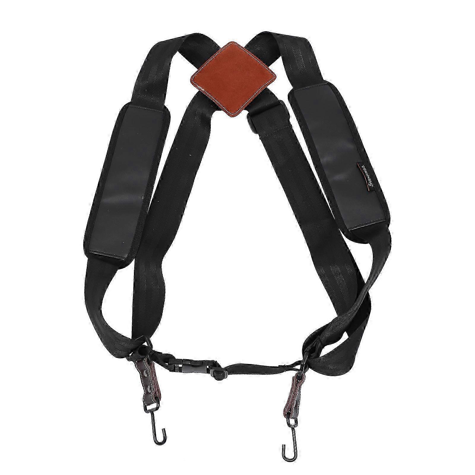 1 db afrikai dob poliészter dupla vállpánt felnőtt dob hangszerszíj