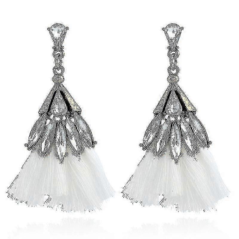 1 P Bohemian Earrings Tassel With S - Different S-XK12583