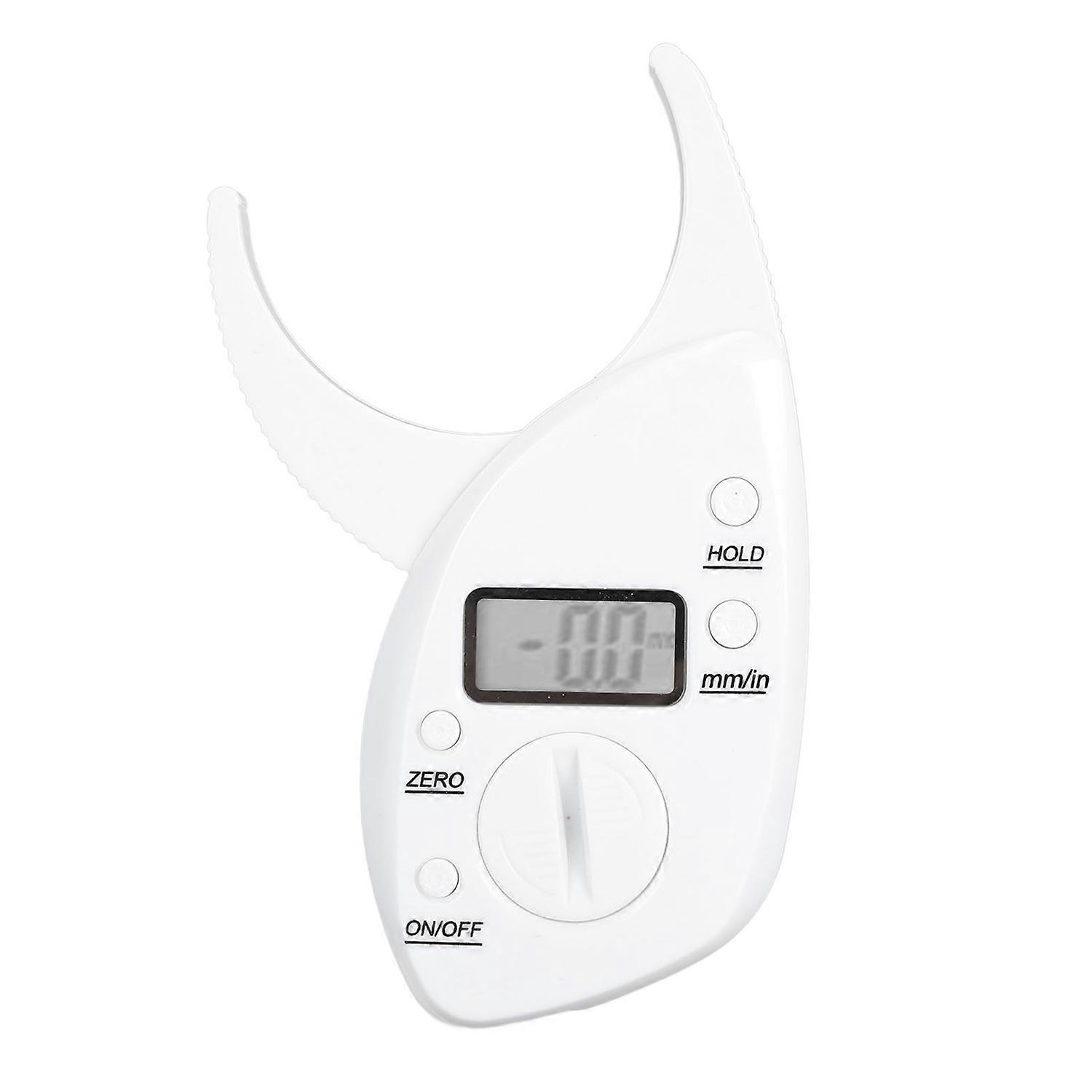 Body Fat Caliper Professional Accurate High Sensitivity Digital LCD Portable Skin Fat Caliper Tester