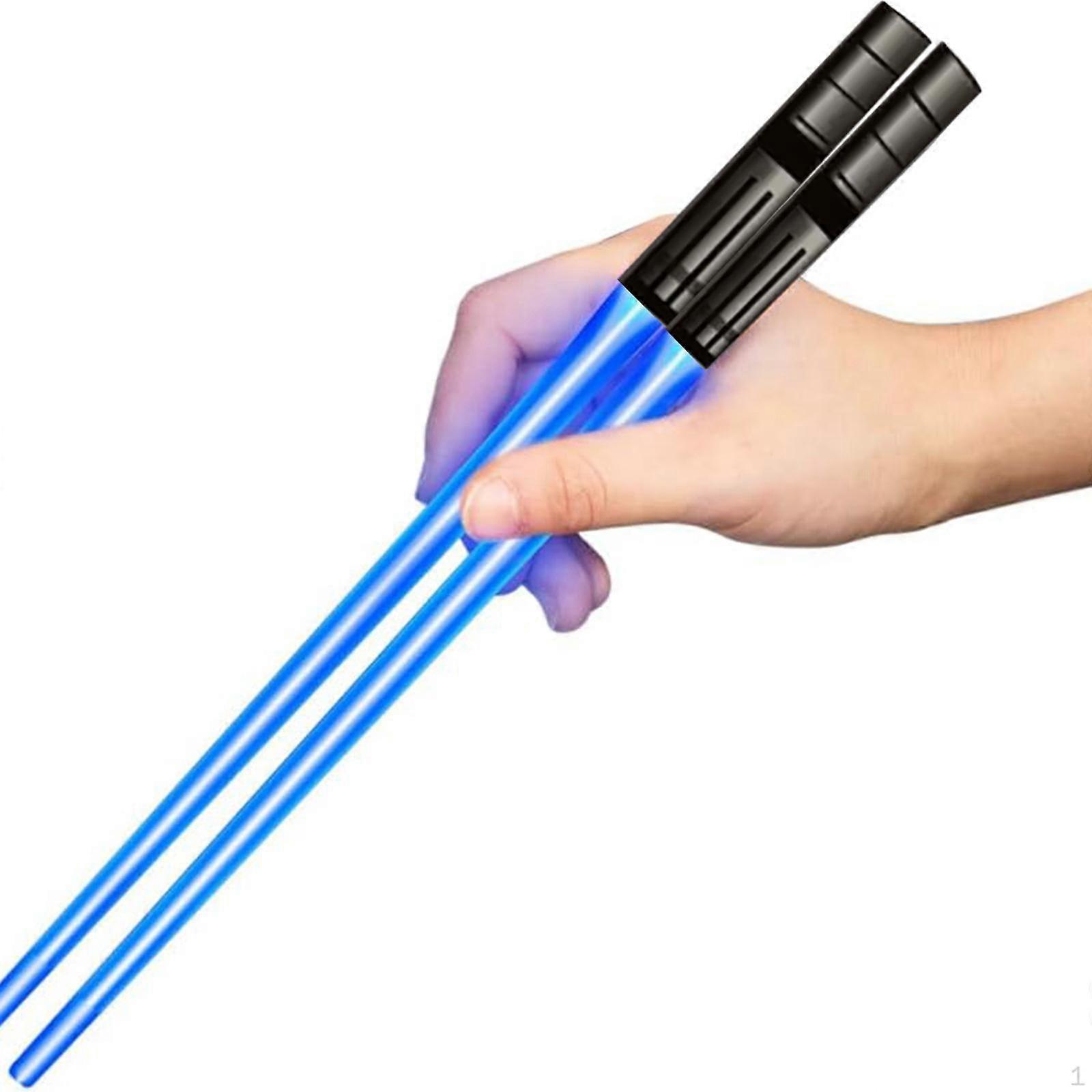 Lightsaber Chopsticks Light up,LED Glowing Chopsticks,Cool Party Favors,Light Chop Sticks for