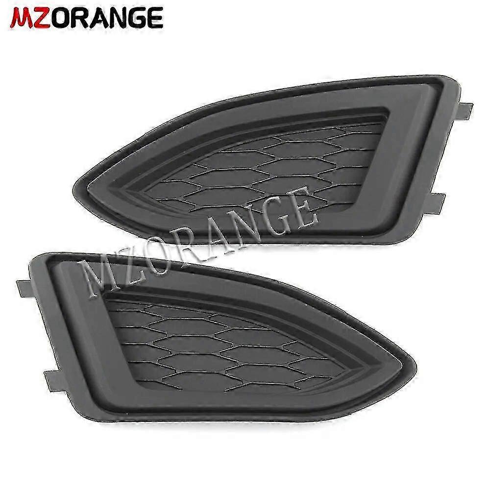Headlight Fog Light Cover Grill Bezel For Ford Edge 2015 2016 2017 2018 Ft4z-17b814-ab Driving Side Delete Frame Car Accessories
