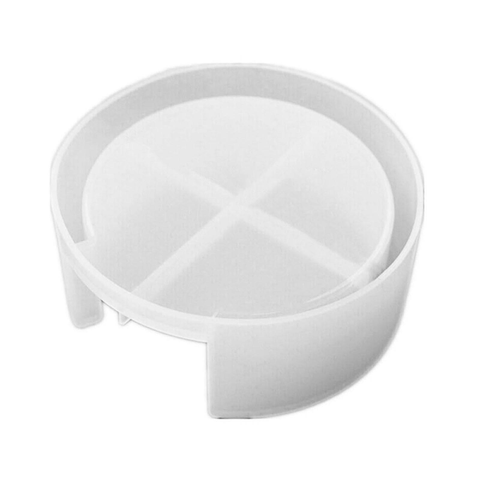 Diy Silicone Coasters Mat Storage Holder Resin Casting Mold Epoxy Mould Craft