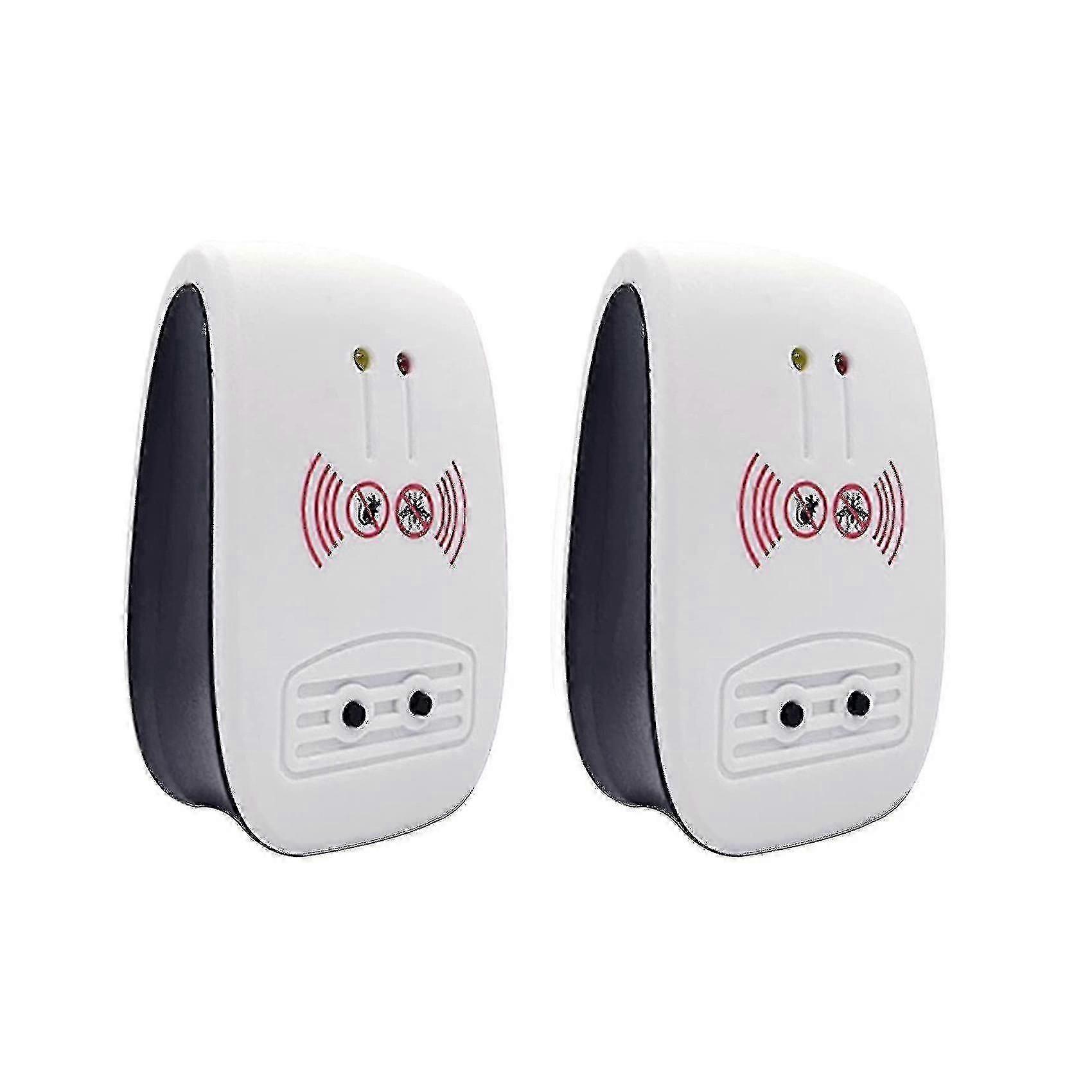 2pcs Electronic Stink Bug Repellent For Insect Mice Mosquito,eu Plug