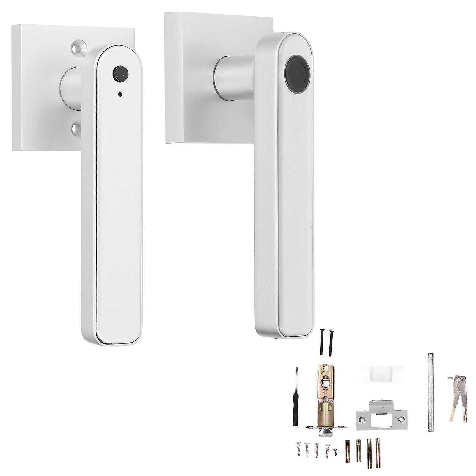 Password Handle Lock Smart Touchscreen Rechargeable Electronic Fingerprint Door Lock for Home Office