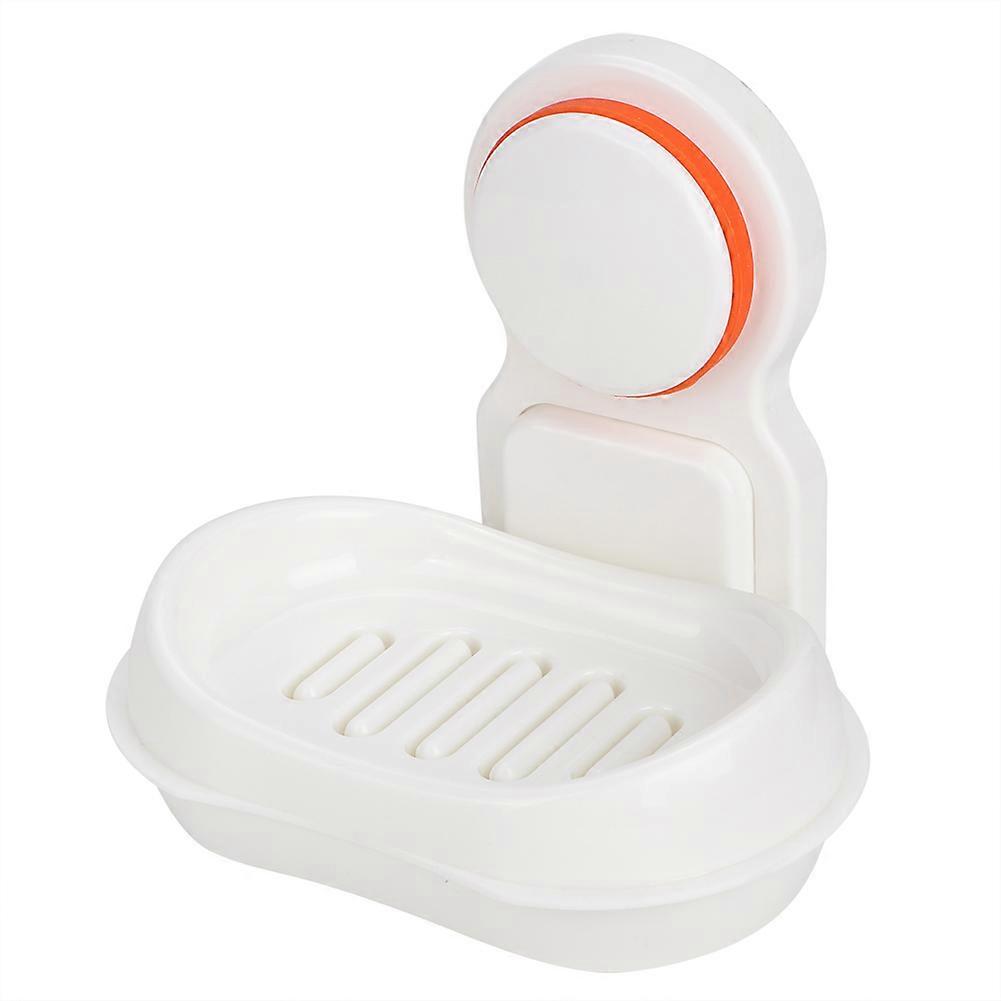 Soap Dish Suction Cup Soap Holder Soap Box Wall Mounted Draining Soap Dish