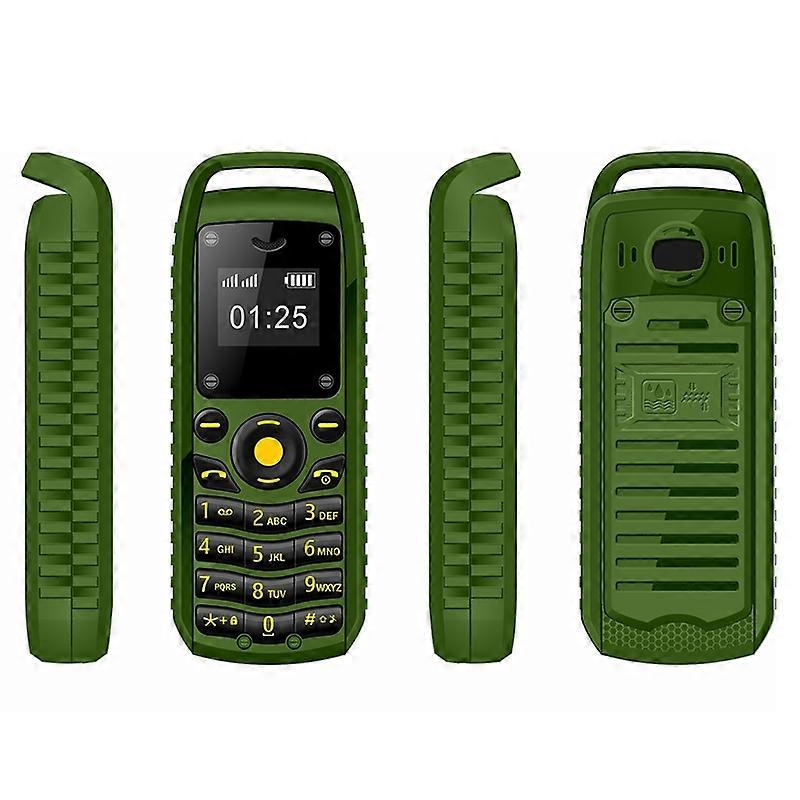 B25 Dual-SIM Mini Bar Phone 0,66 polegadas Tela 2G GSM Celular