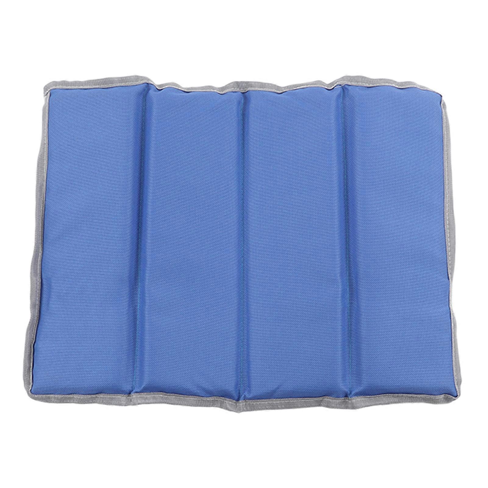 Folding Sit Mat Waterproof Soft Portable Floor Pad Cushion for Picnic Camping Beach Blue