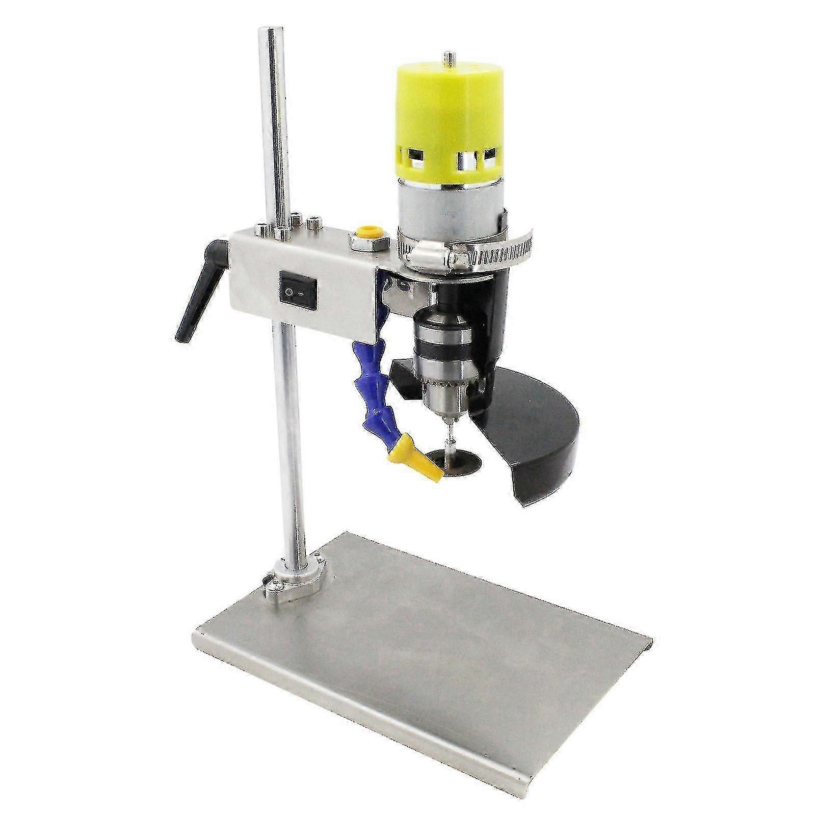 Electric Glass Bottle Cutter with 7 Variable Speeds for DIY Flowerpots - EU Plug