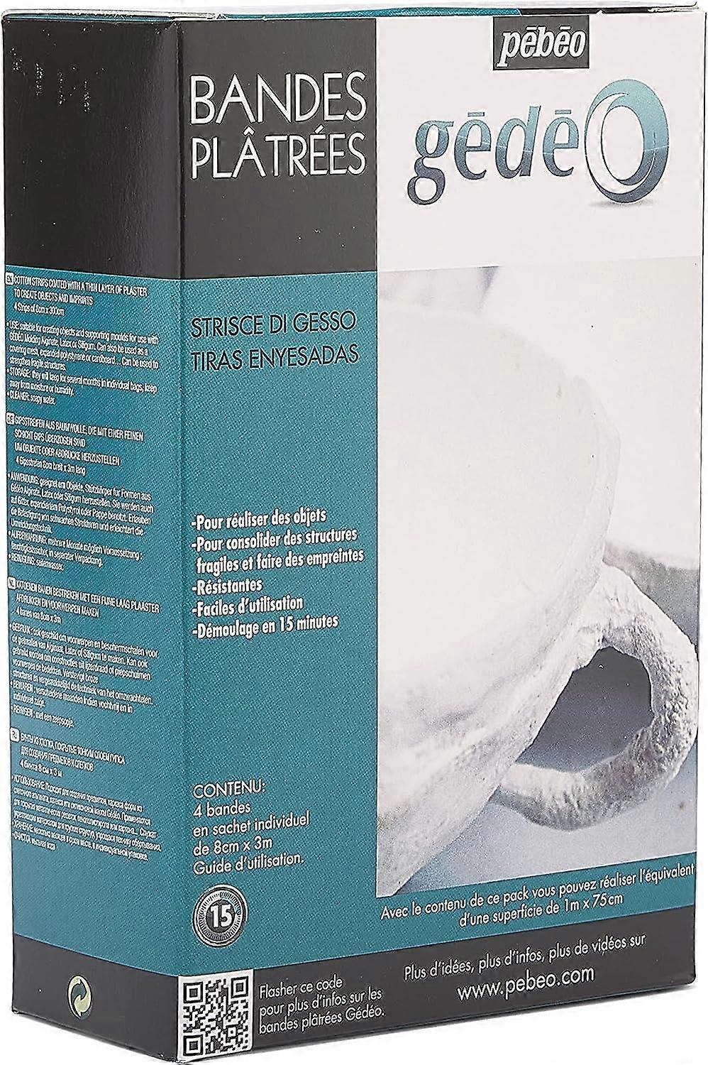 Pebeo Gedeo 4 Plaster Strips, 80cm x 3m
