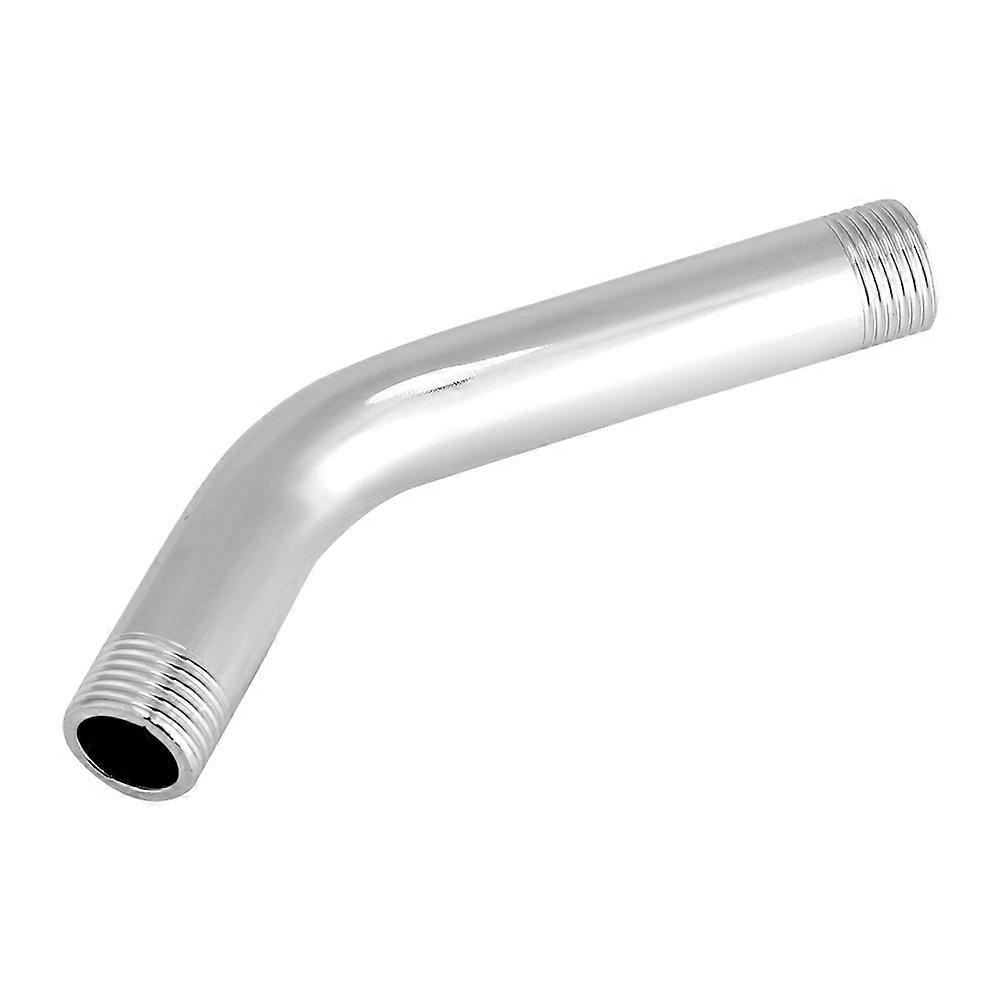 Stainless Steel Shower Arm Wall Mount Bracket for Shower Head, Adjustable Height, Bathroom Fixture, Durable Design