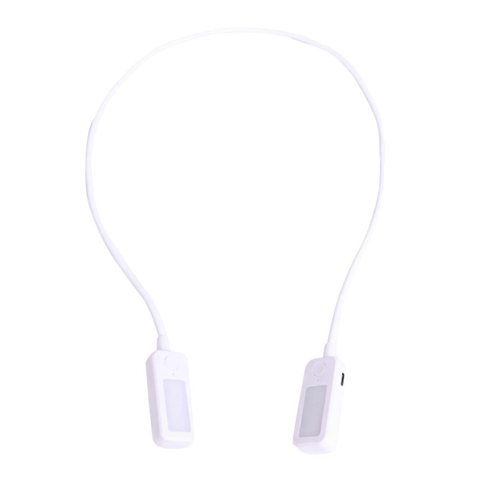 Boyun Okuma Işığı USB Şarj Edilebilir LED Boyun Işığı 3 Renk Esnek Kollar Beyaz Okuma ve İşçiliği İçin Uzun Pil