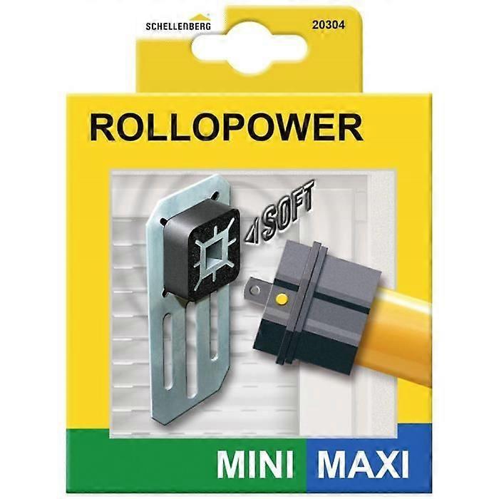 Support mural - Schellenberg - 20304 - Suitable for Mini and Maxi shutters - Noise reduction - Easy installation