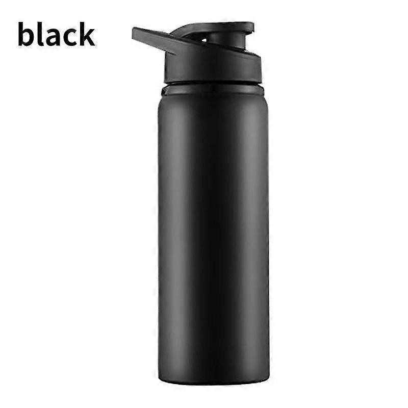 Single Layer Non Insulated Sports Water Bottle Made of Stainless Steel with Frosted Surface