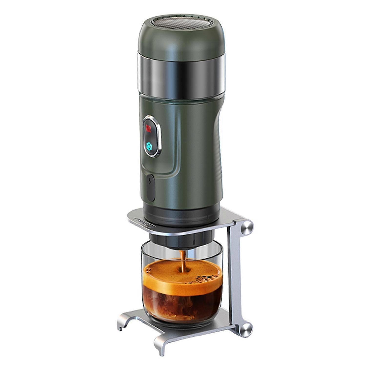 15Bar Portable Coffee Machine 3 in 1 Cordless Electric Coffee Maker Cold Brew and Heating for Capsul