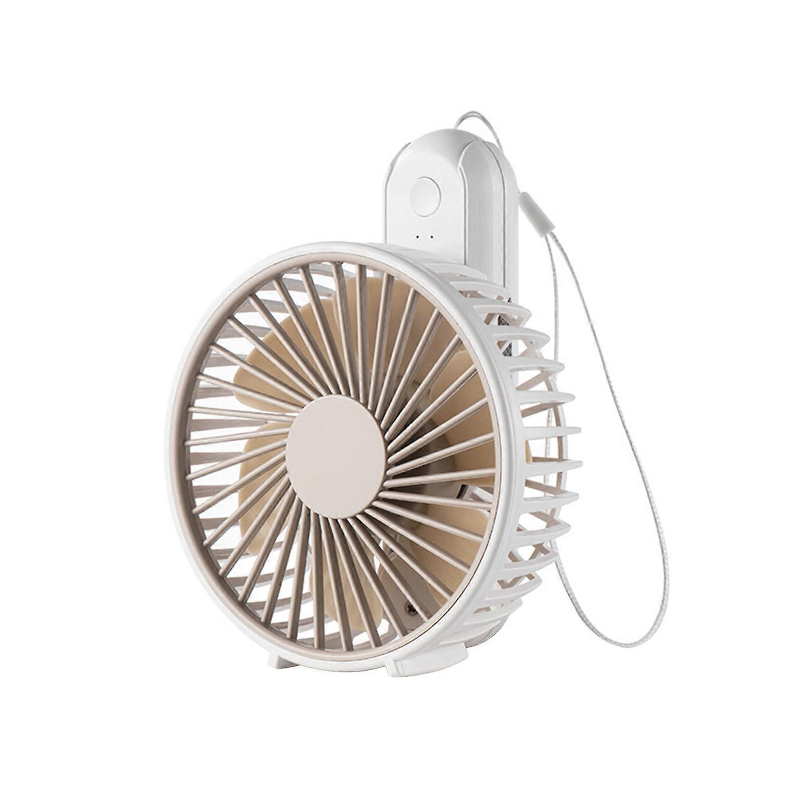 Folding Fan, Outdoor Portable, USB Fan, Quiet And Large Wind Volume, Portable Handheld Fan Desktop Fan Creativity