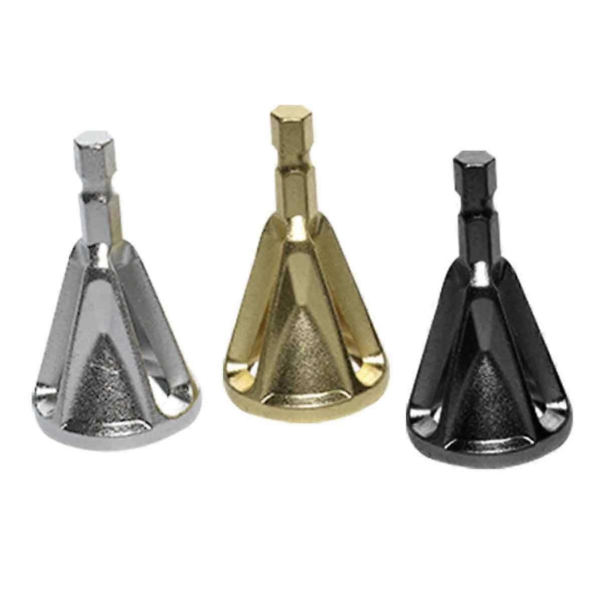 3pcs Deburring External Chamfer Tool Hexadecimal For Remove Burr With Ease Suitable For Various