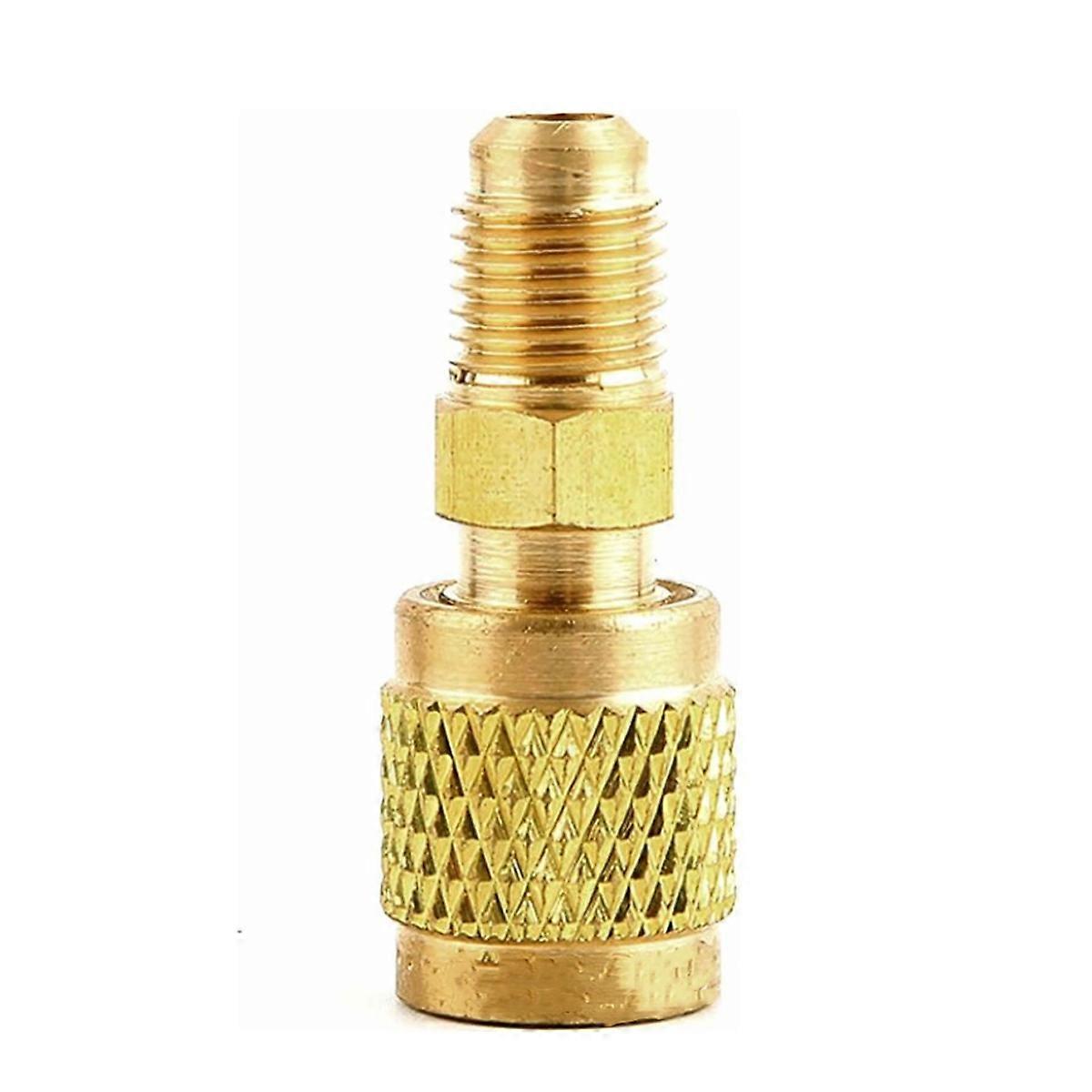 R410A Mini Split Adapter, High-Quality Brass Alloy Ensuring Longevity And Durability For Your HVAC Projects, Versatile Compatibility Mini Split