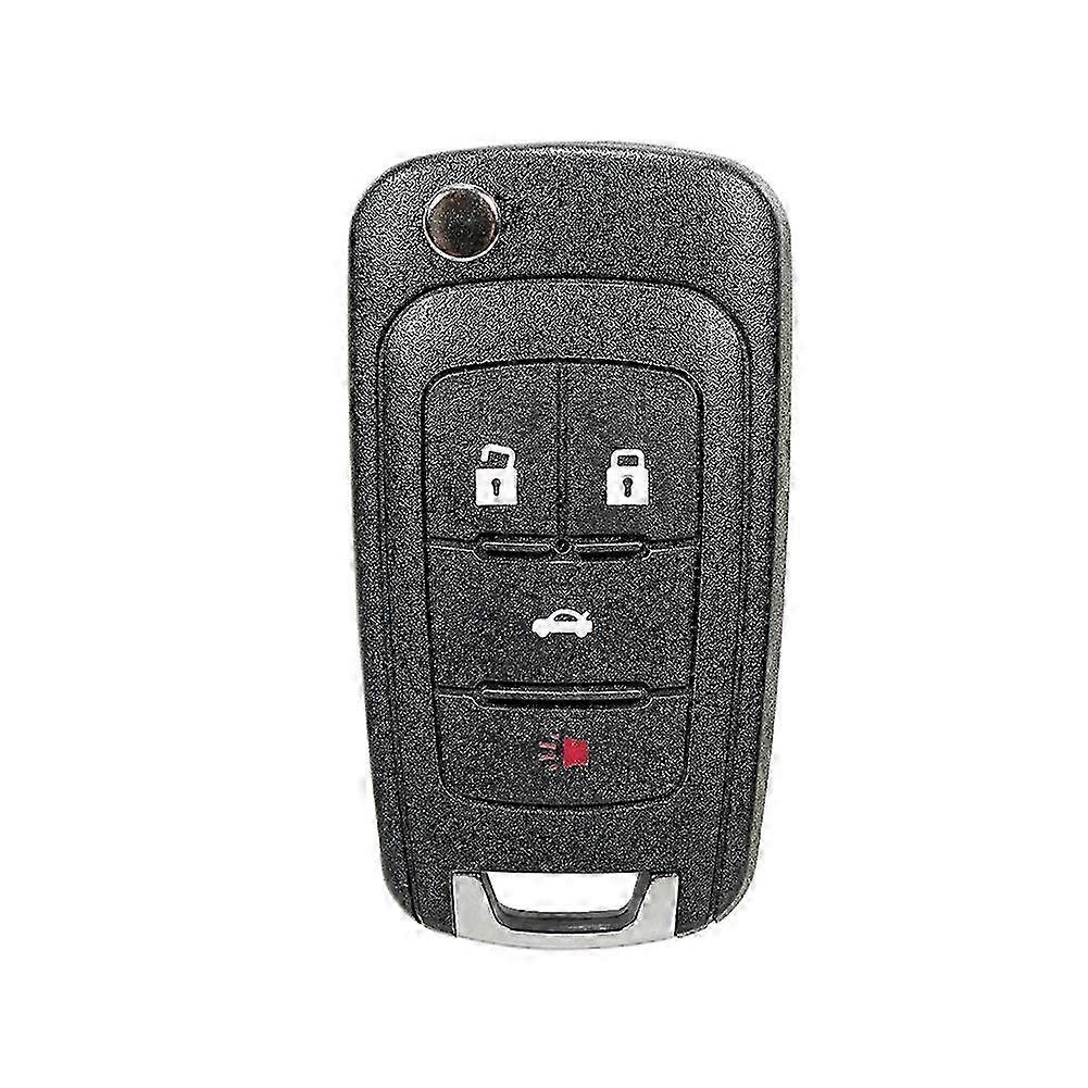 Remote Key Cover 2/3/4/5 Button Replacement Key Shell Compatible with Chevrolet Camaro Malibu 2010-2