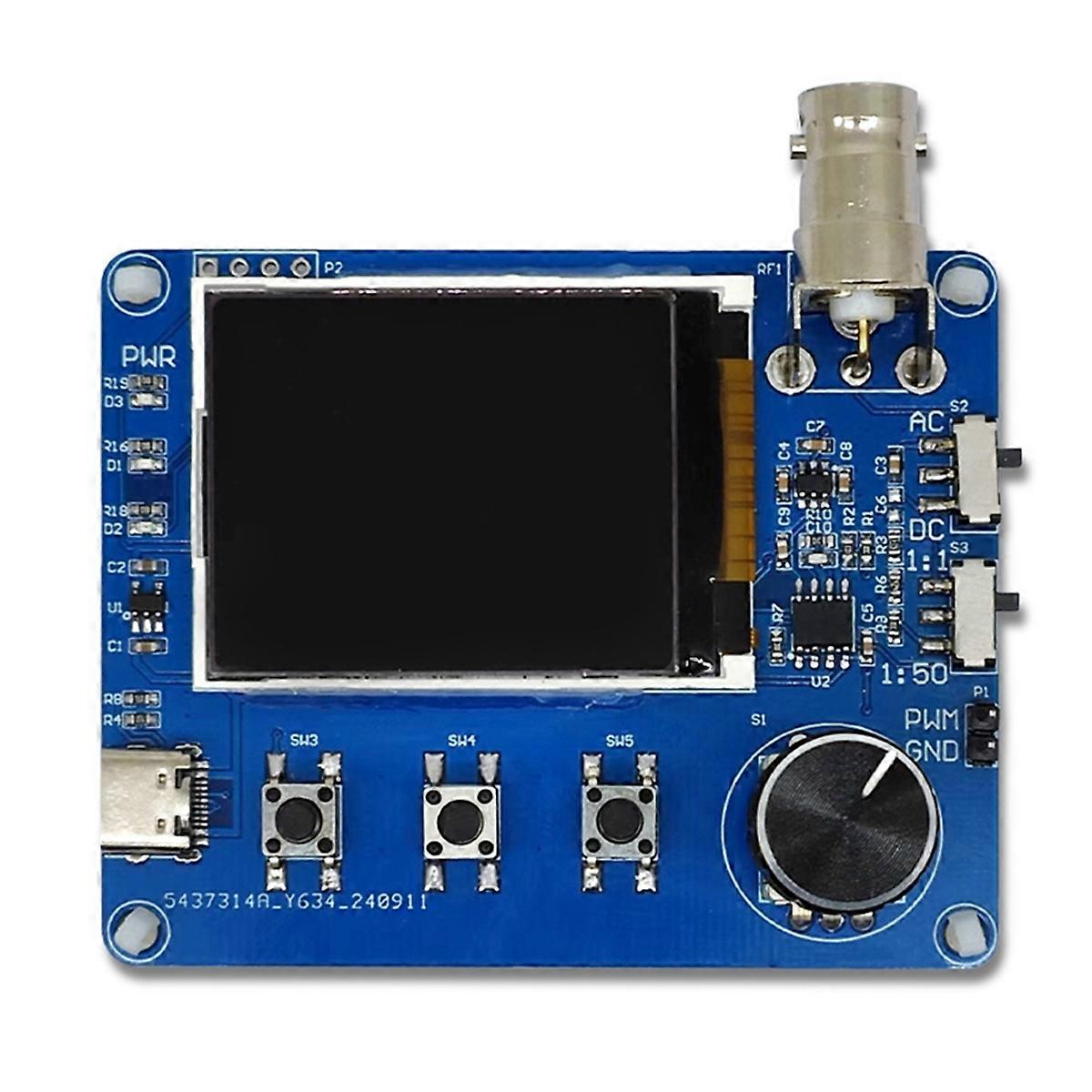 Mini Simple Oscilloscope with 1.8 Inch TFT Color Display, Waveform Measurement, Frequency Meter, Square Wave Output