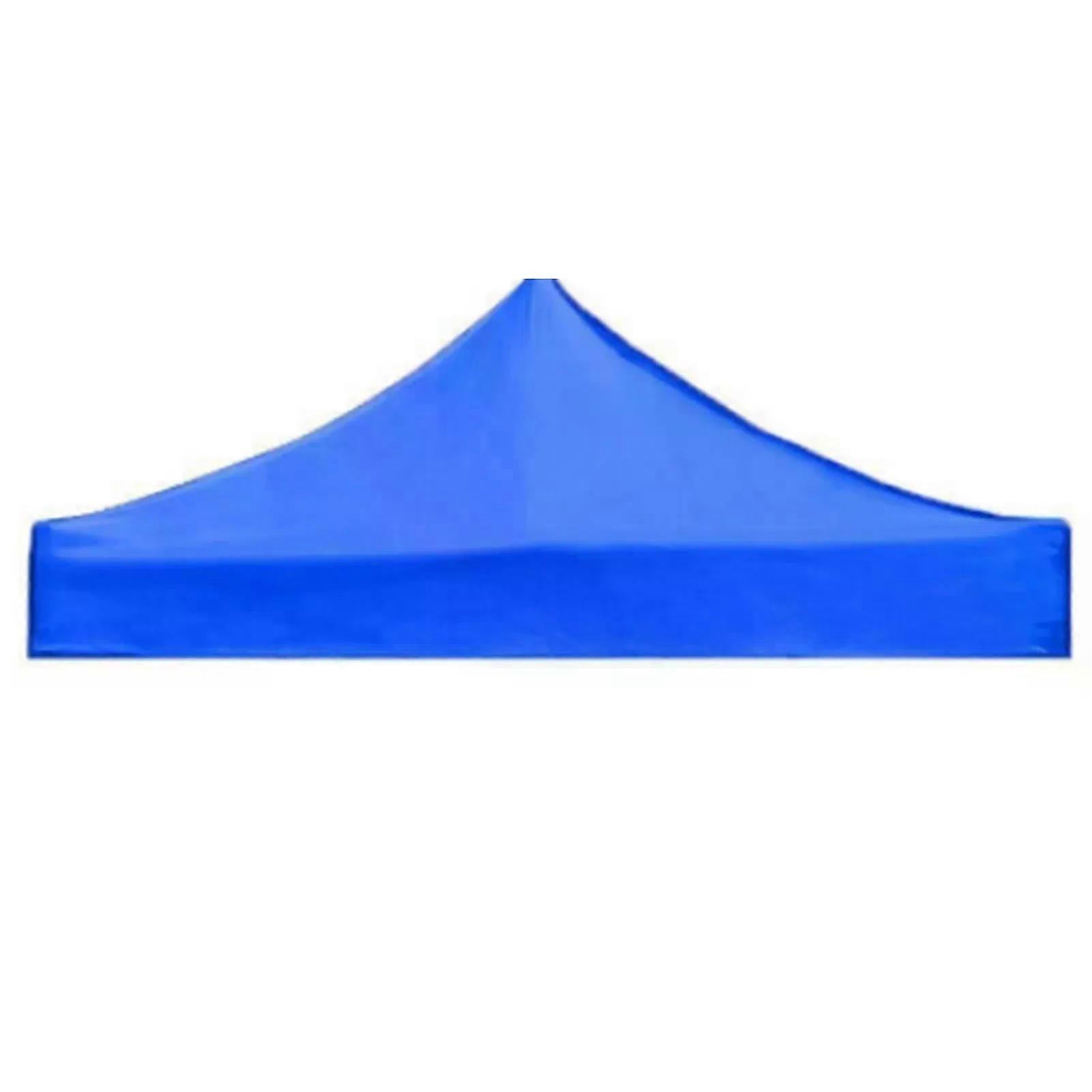 Canopy Top Cover Canopy Top Oxford Cloth 3x3m Blue Foldable UV Proof Rainproof Sunshade Cloth Cover UV Proof Canopy Top