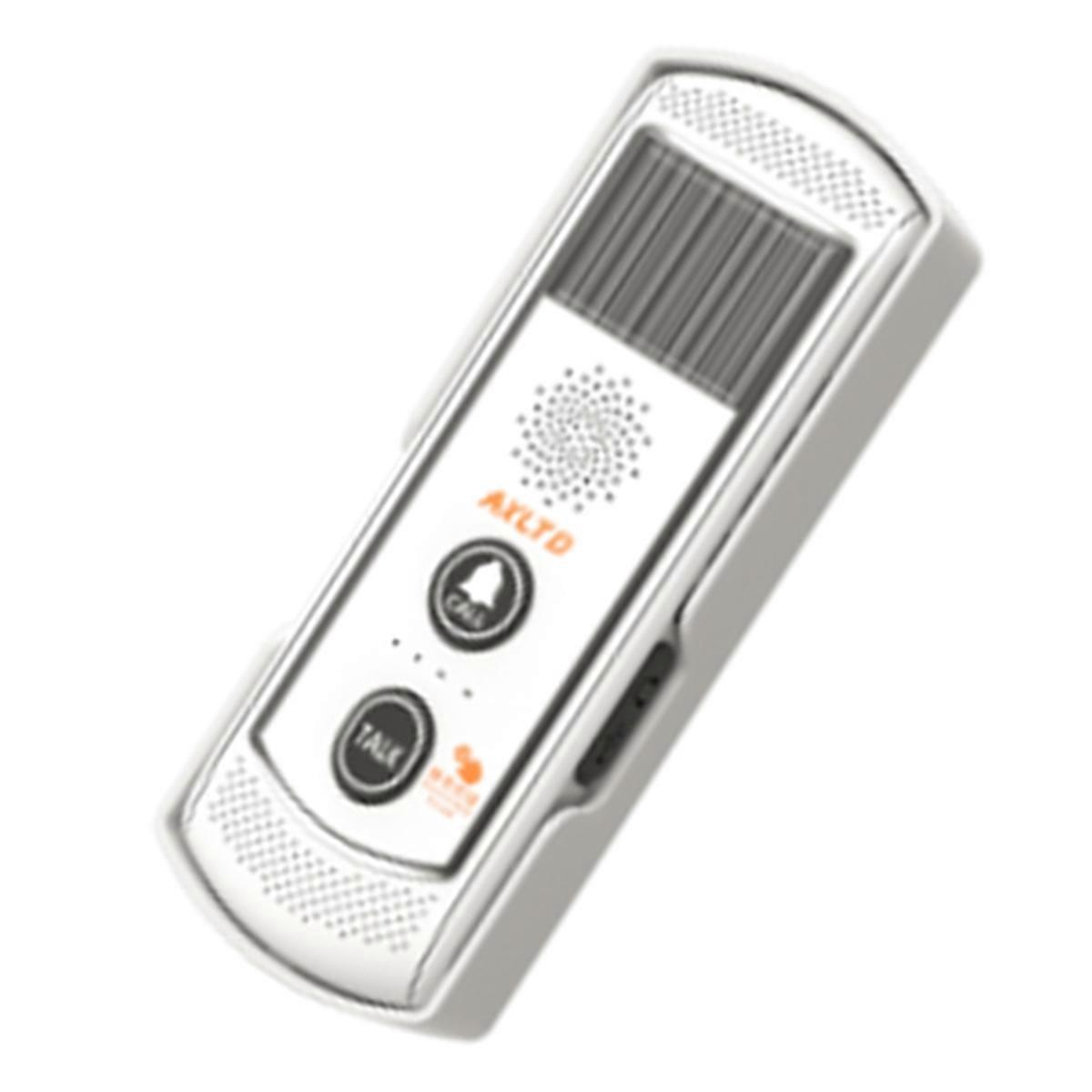 Solar Wireless Intercom Doorbell Long-Distance Building Through