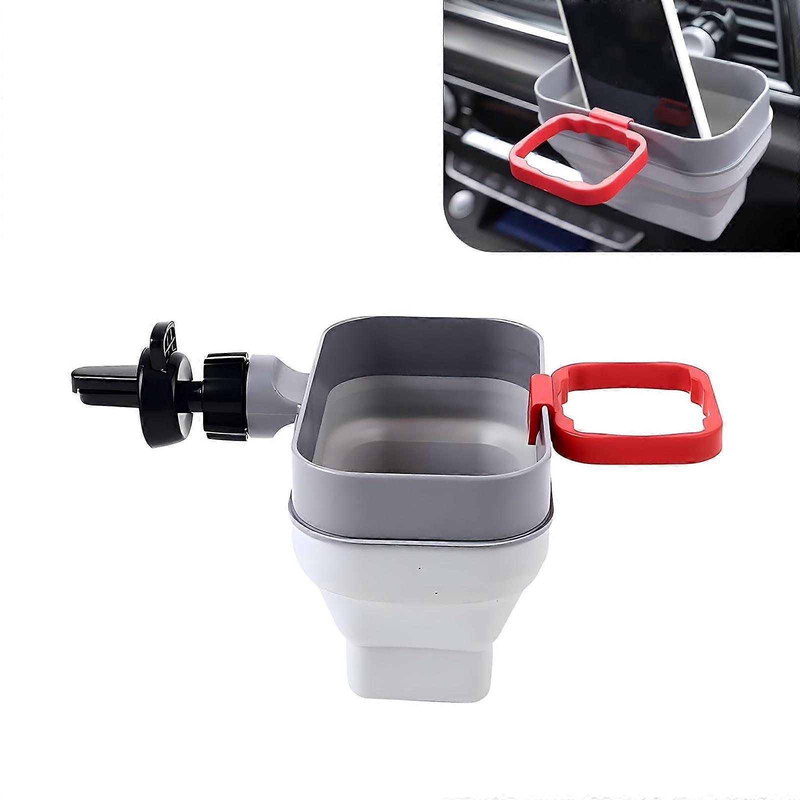 Vehicle Air Ventilation Sauce Shelf for Cars, Portable Multifunction Box Compatible with Most Models, Durable Material