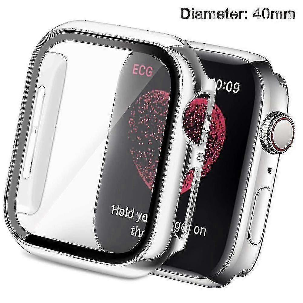 互換性のあるIwatchシリーズ5 / シリーズ4ケース40 / 44mm強化ガラス付き