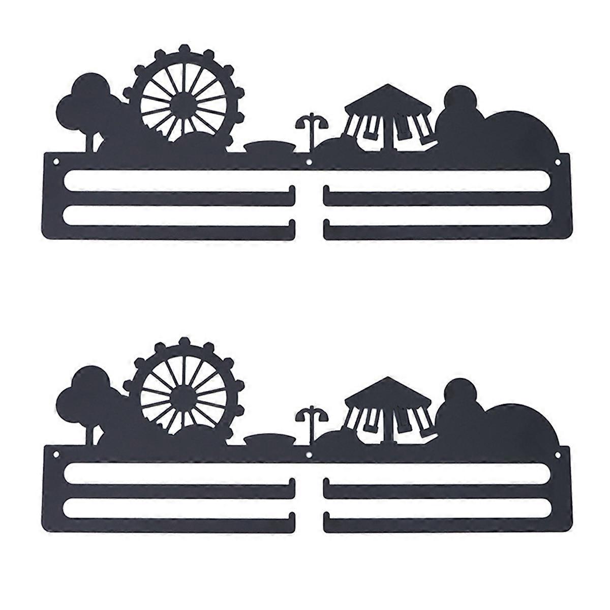 Wheel Wall medal holder, iron medal hanger