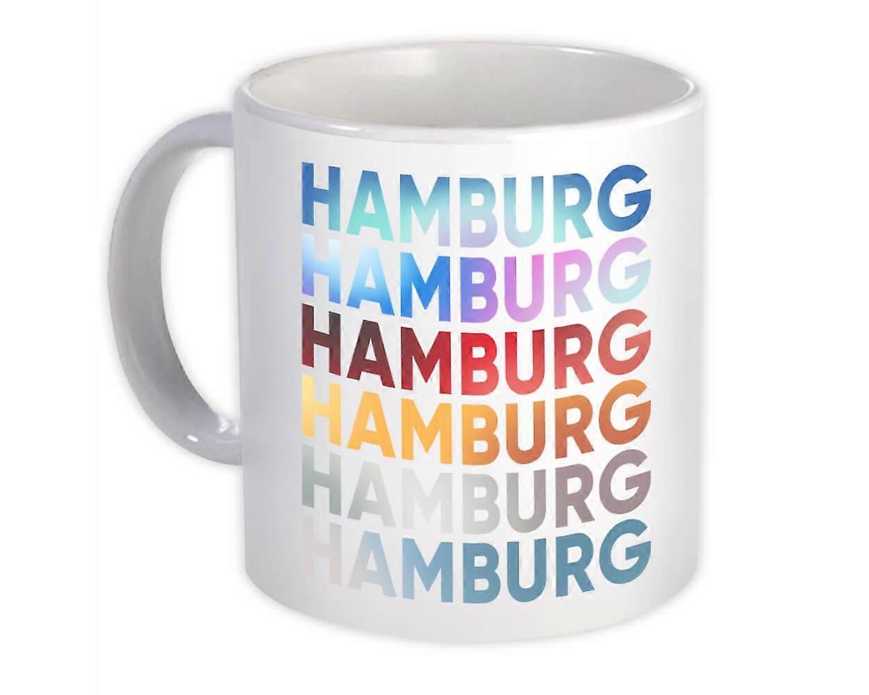 Gift Mug: Hamburg Germany Gradient