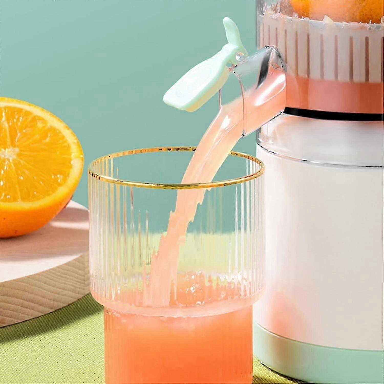 Automatic Electric Mini Juicer, White