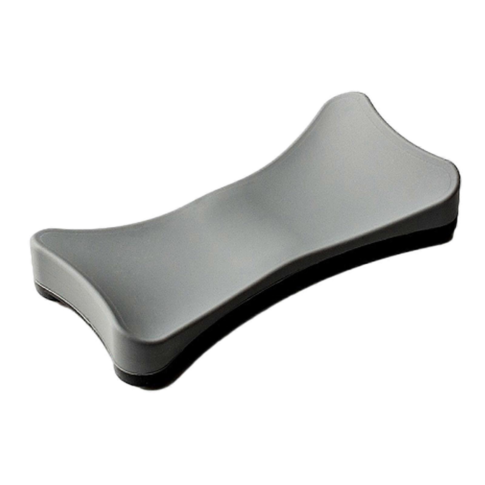 Wrist Rests Mice Pad Hand Pillow Cushions with Convenient Wheel for Smooth Navigations Hand Support for Desktops Gray