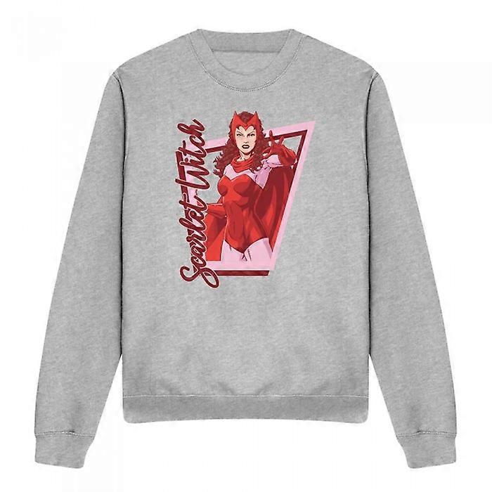 Marvel Unisex Adult Scarlet Witch Pose Sweatshirt