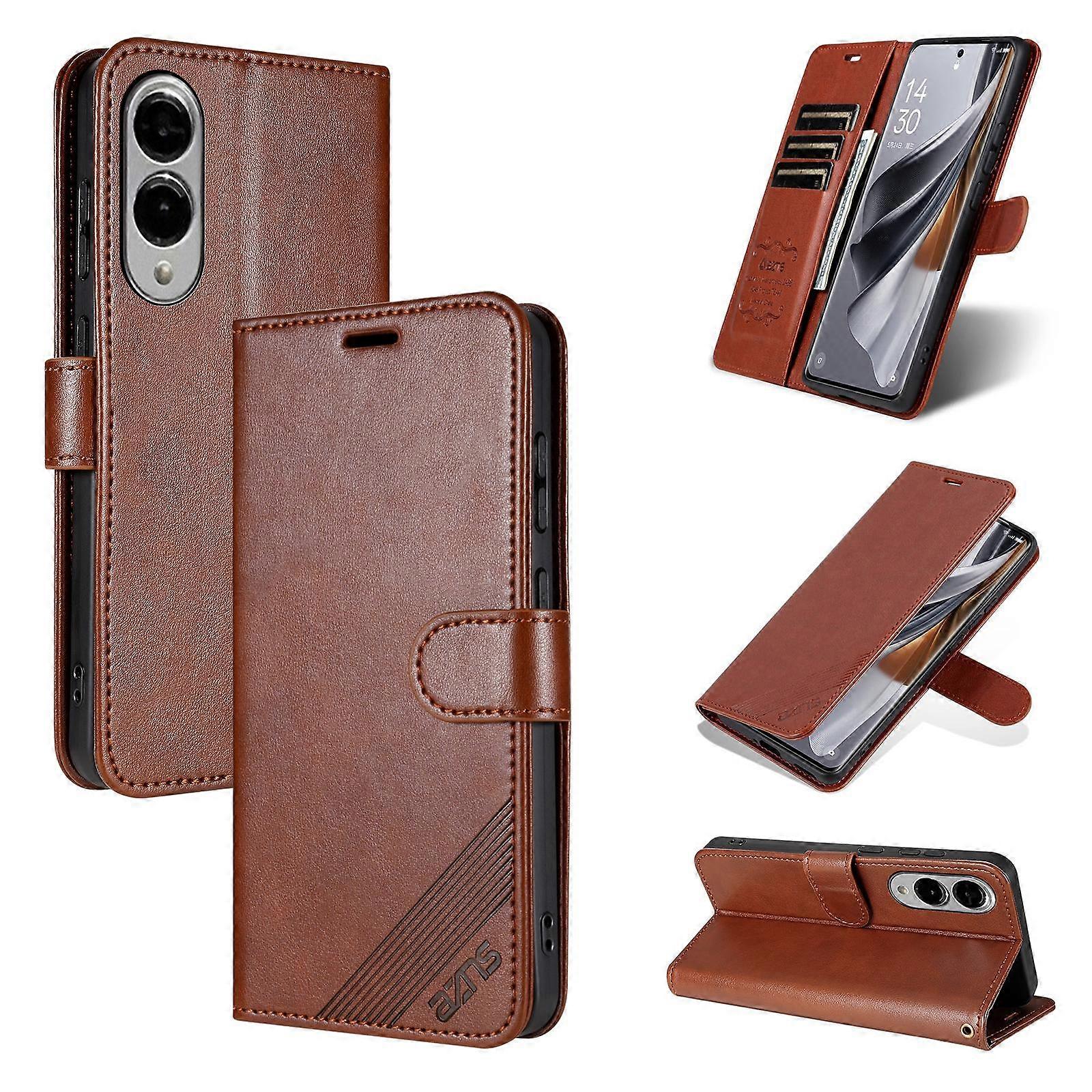 AZNS Sheepskin Texture Flip Leather Phone Case