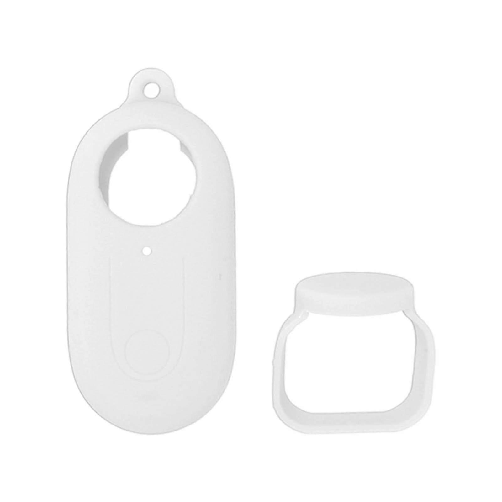 Camera Protective Case and Lens Cover for GO 3 Full Protection Action Camera Silicone Protective Cover Case White GWT