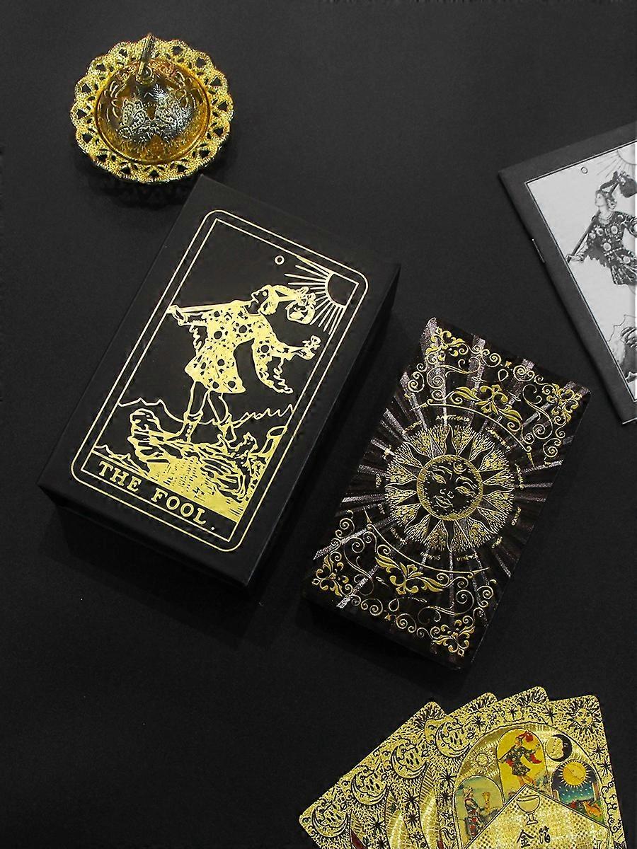 Vite Tarot Deck: Gold Foil Tarot Cards for Beginners Divination