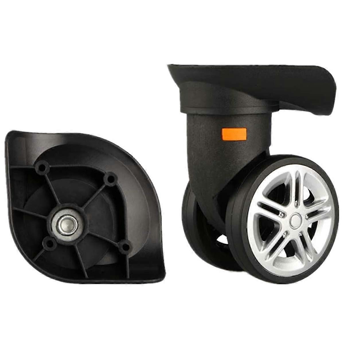 Nylon Detachable Connected Wheels for Replacement Luggage - 2pcs Set, Wear Silent, Compatible with Drawbar Box, DIY W174#