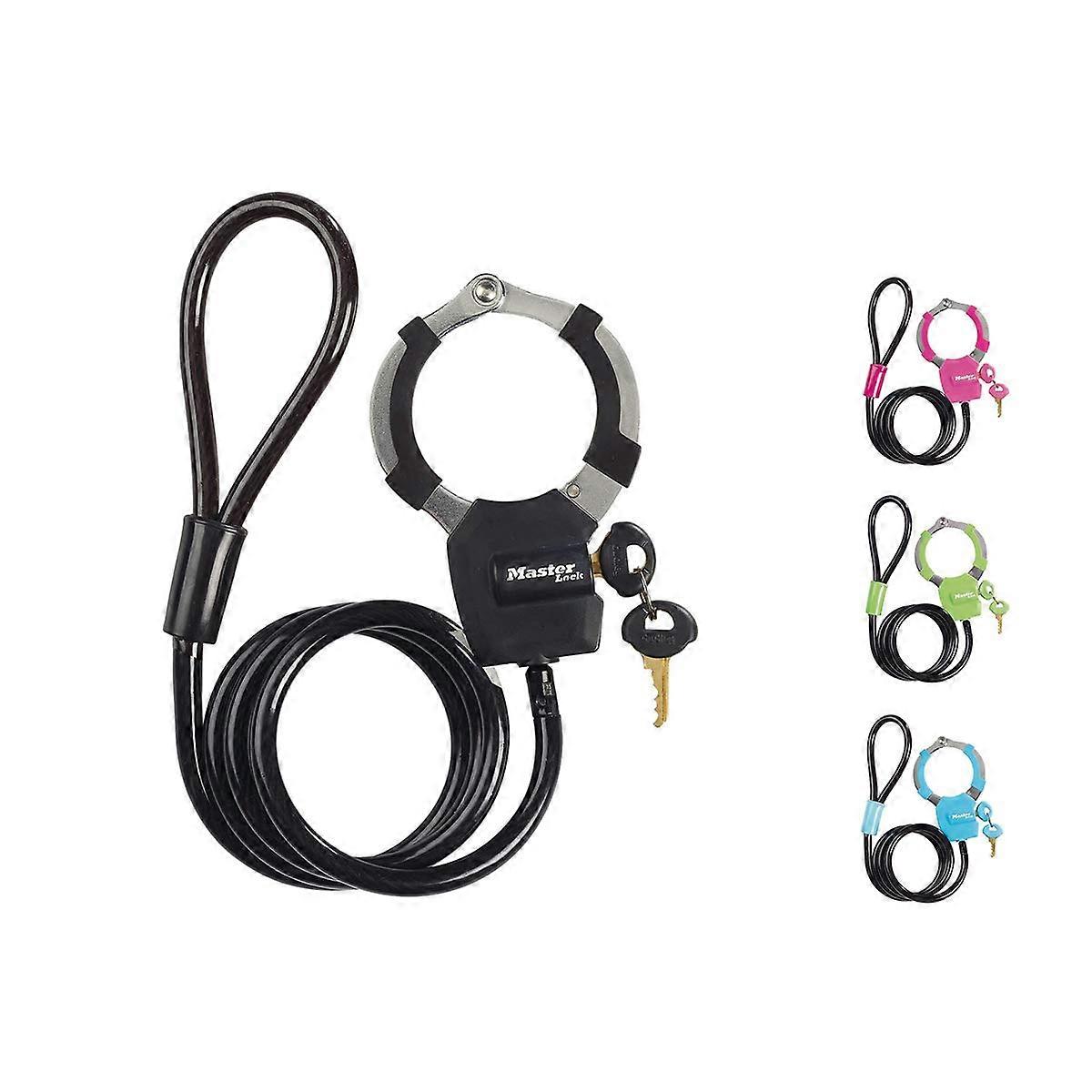 Master Lock 8275EURDPRO With CA Cable Lock Large Electric Scooter Security Lock Color Varies