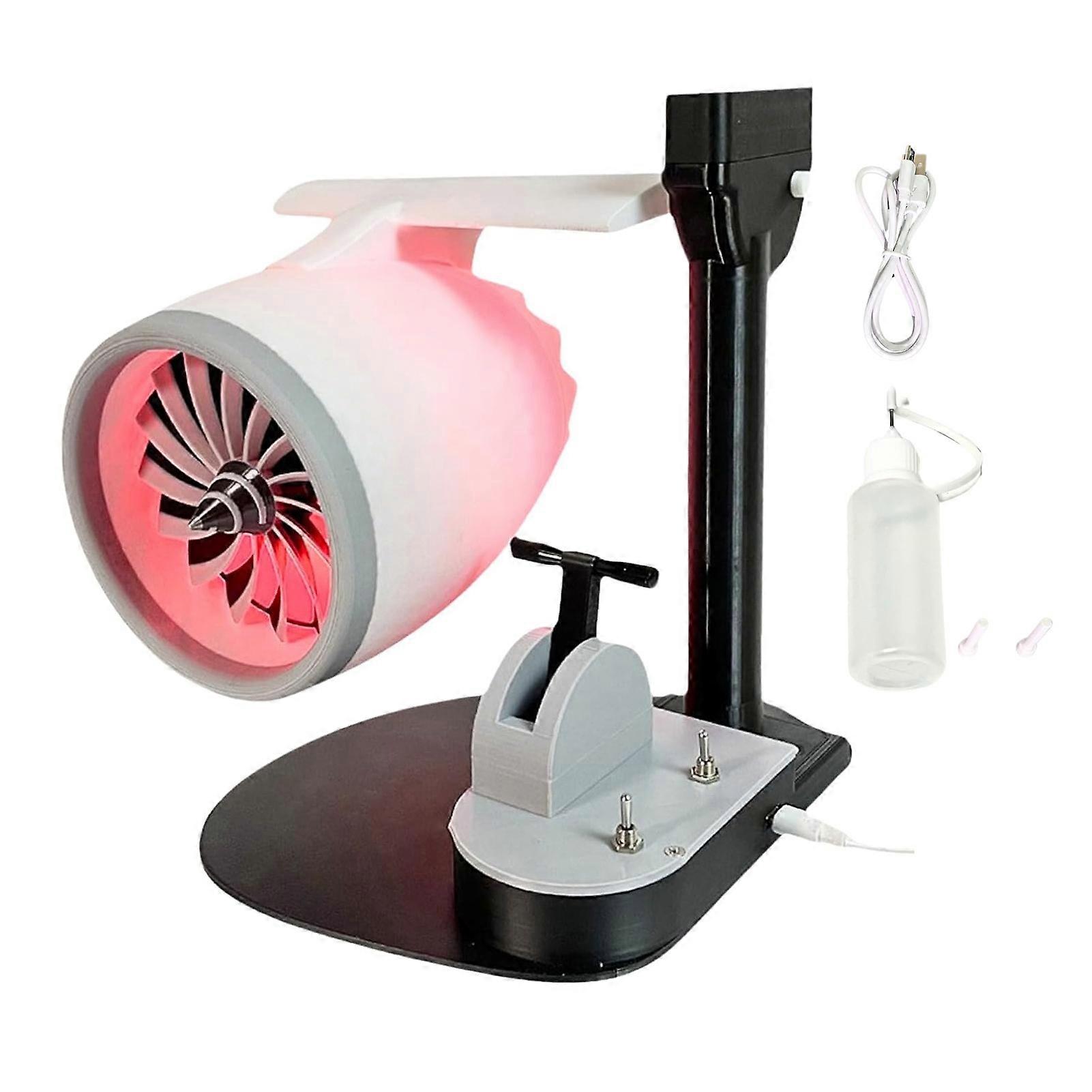 Turbo Engine Fan USB 2 In 1 Innovative Adjustable Speed Turbo Desktop Fan with Humidifier