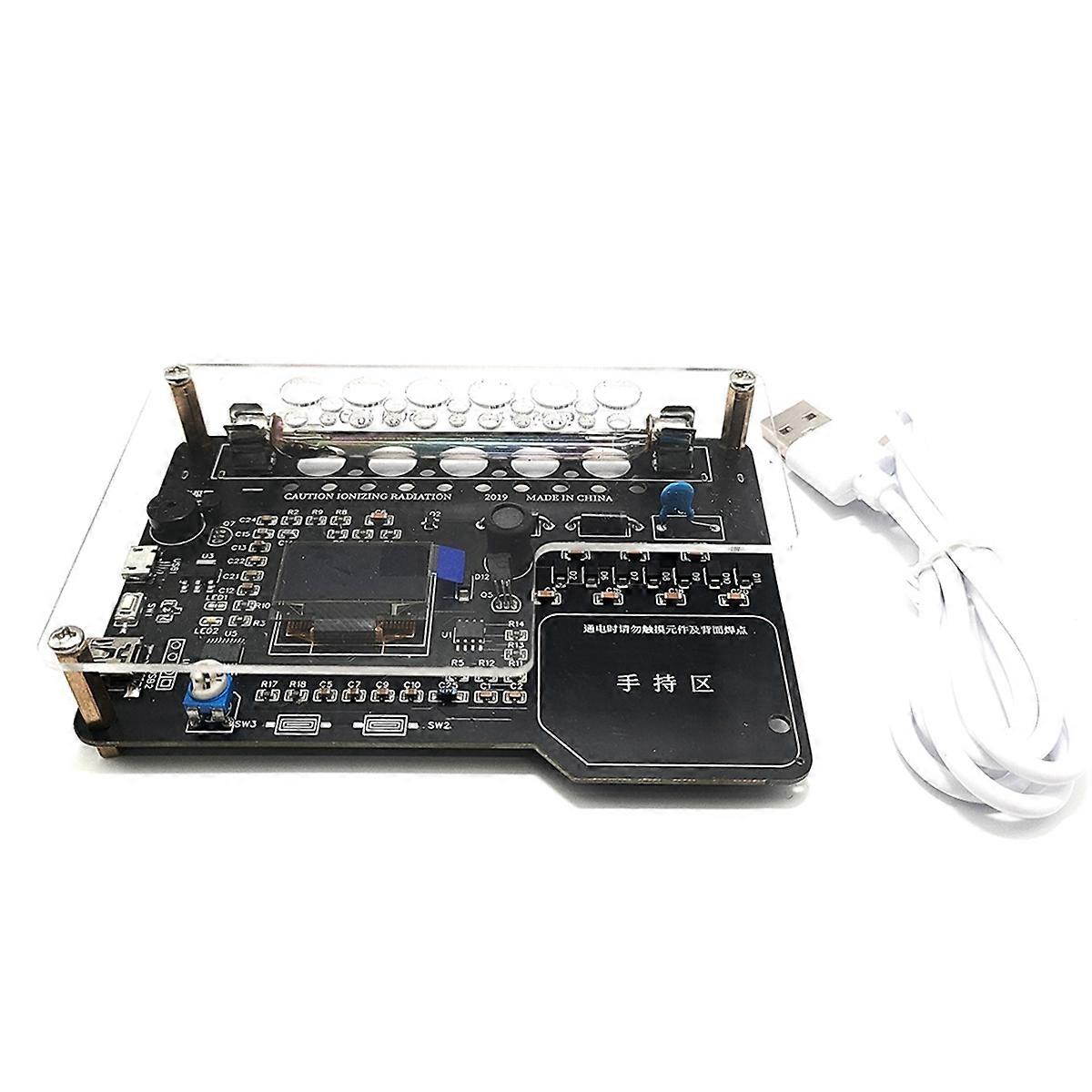 DIY Geiger Counter Kit Assembled Module Nuclear Radiation Detector