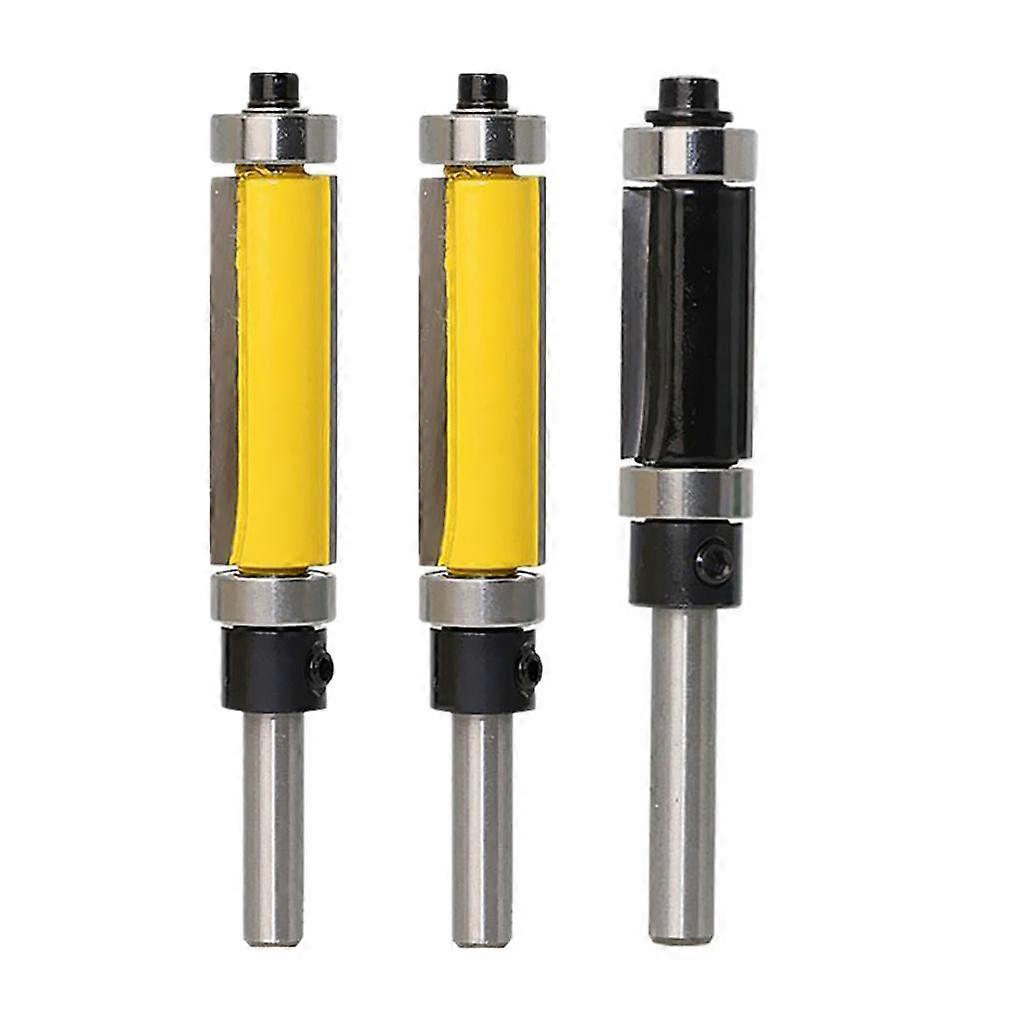 1 Set Flush Trim Pattern Router Bit 1/4 "Shank Bearing Milling Mill Kit