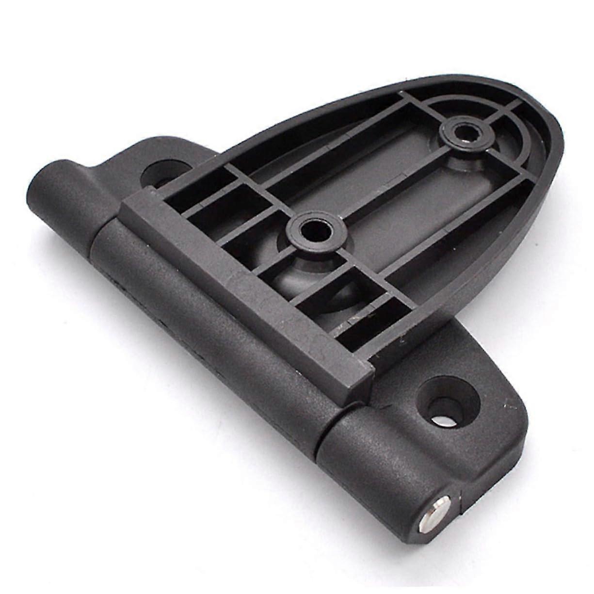 Silent Effect Cabinet Hinge Set 2 Pcs Weld-On Thick Nylon for Matte Black Cabinets, Heavy-Duty and Durable Design
