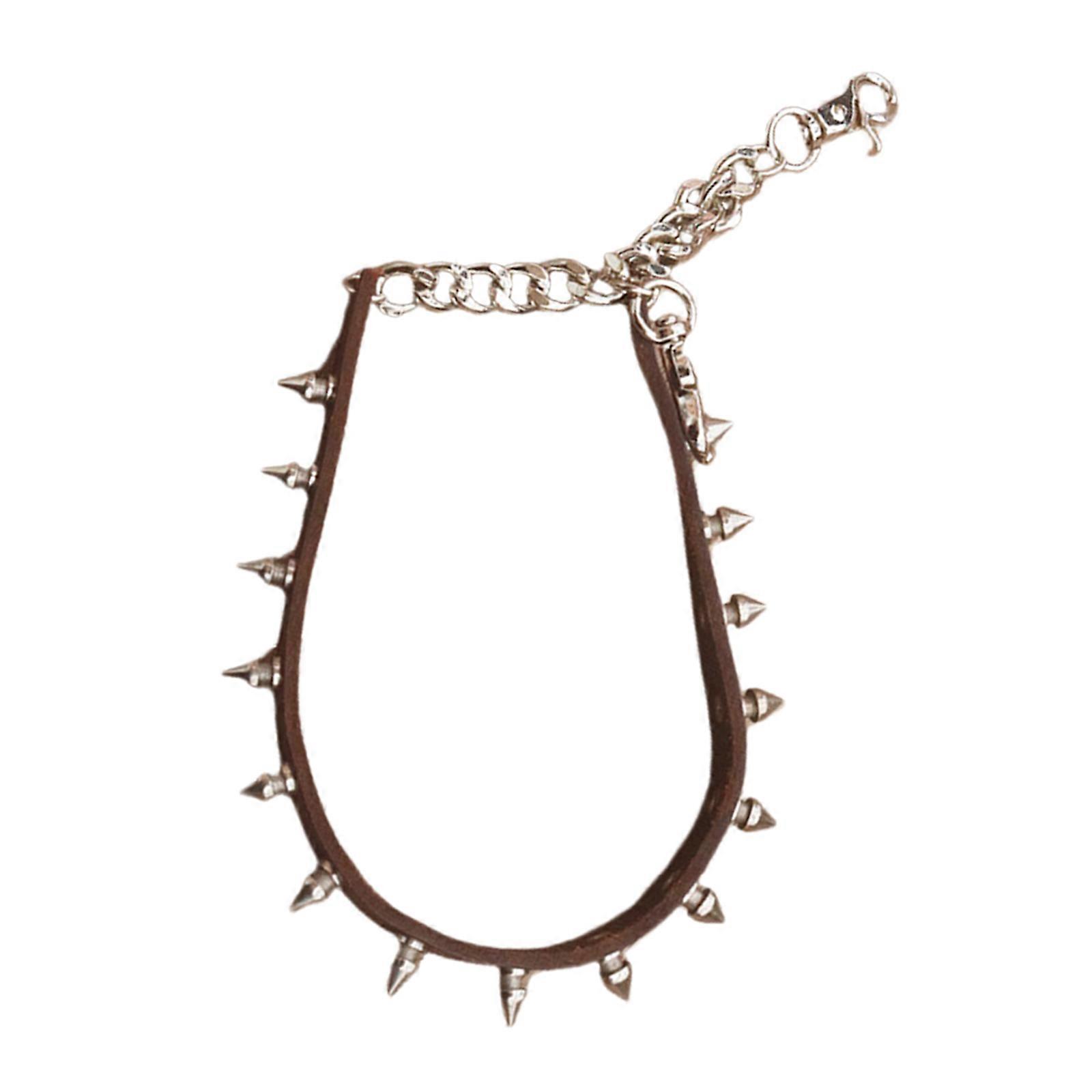 Stylish Jean Chains Accessory Unique Punk Chain for Jeans with Adjustable Features for a Custom Fit and Bold Look brown